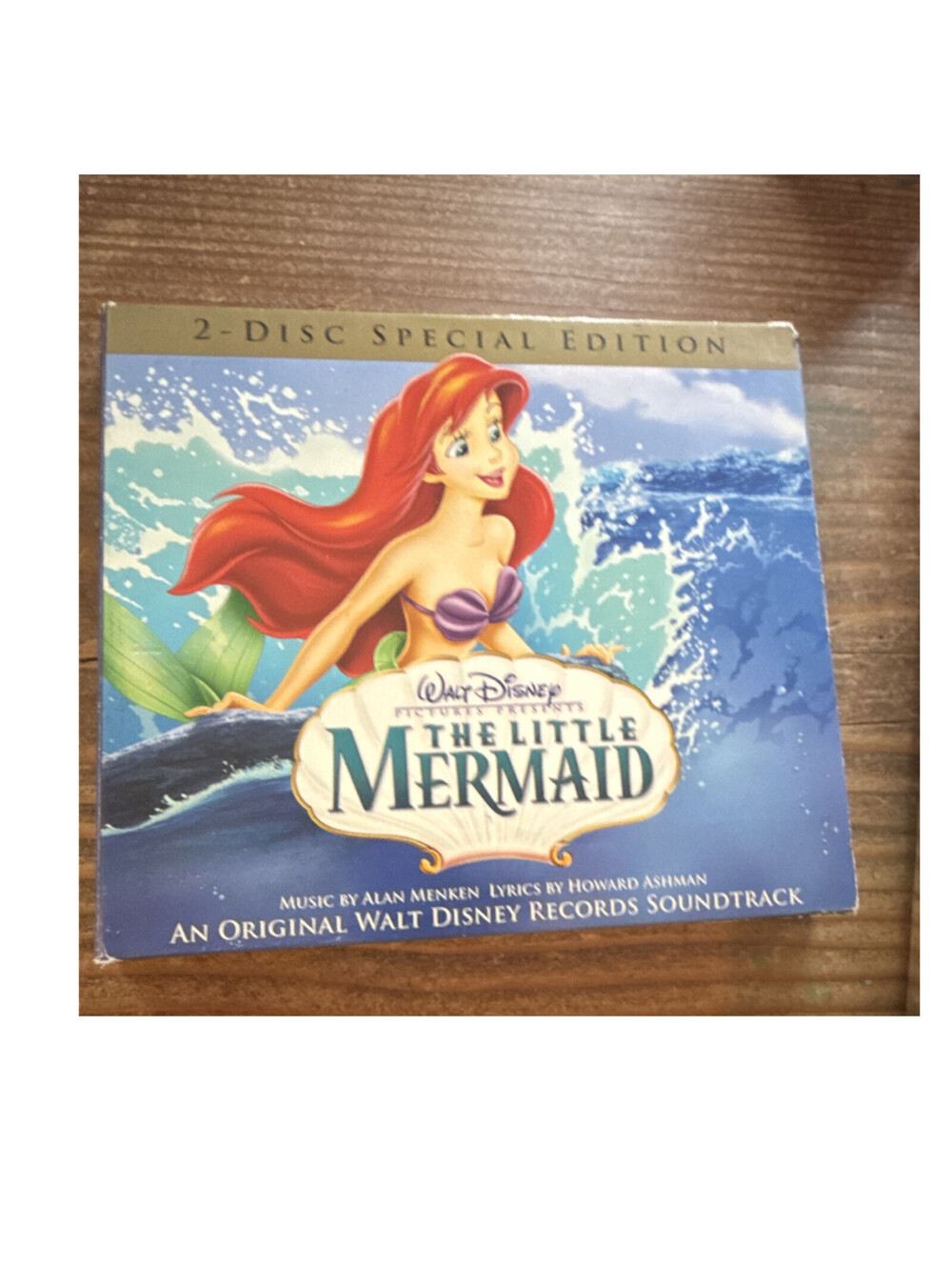 Disney The Little Mermaid 2-Disc Soundtrack CD Disney Franchise